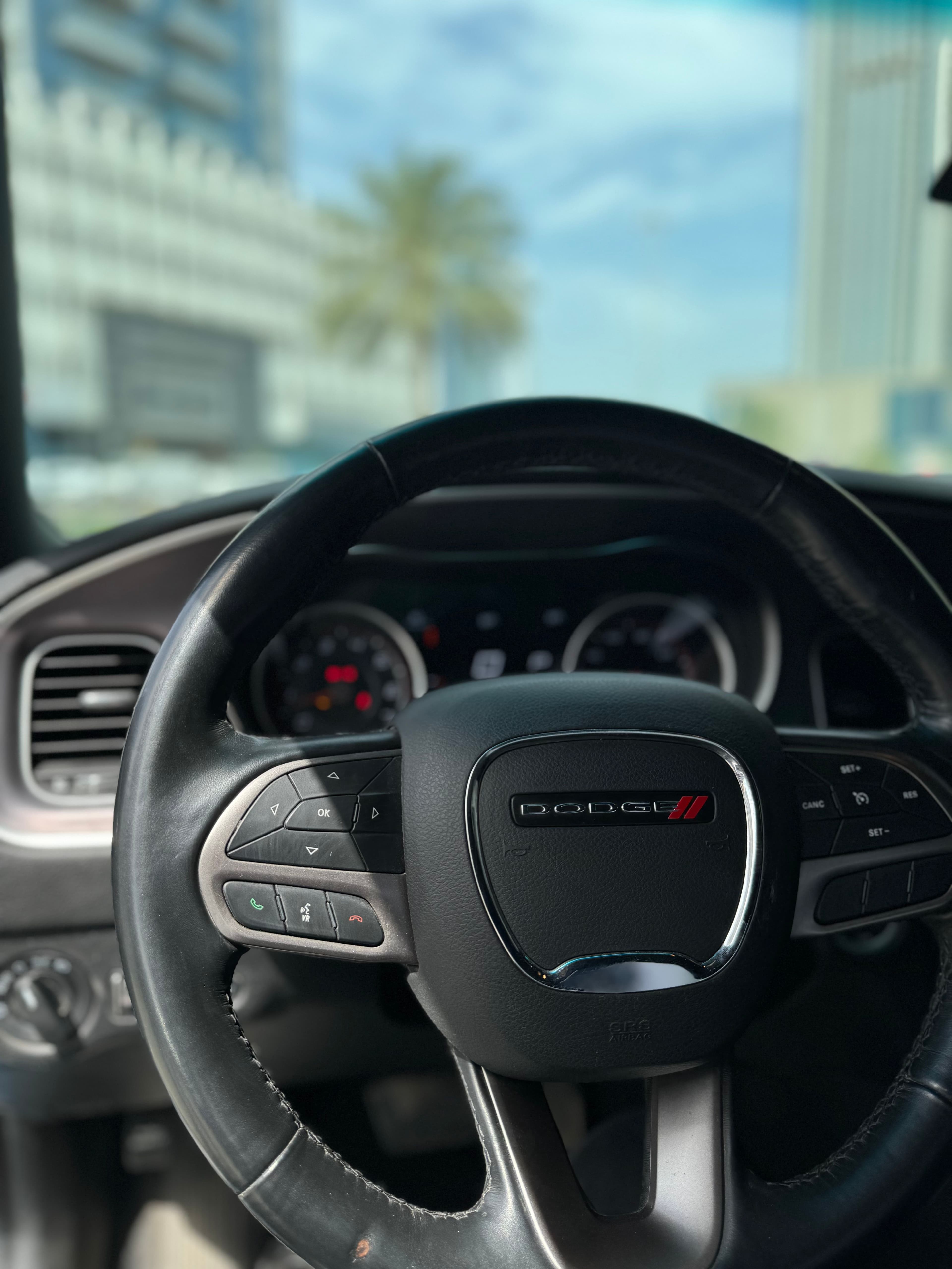 Doodge charger view 2